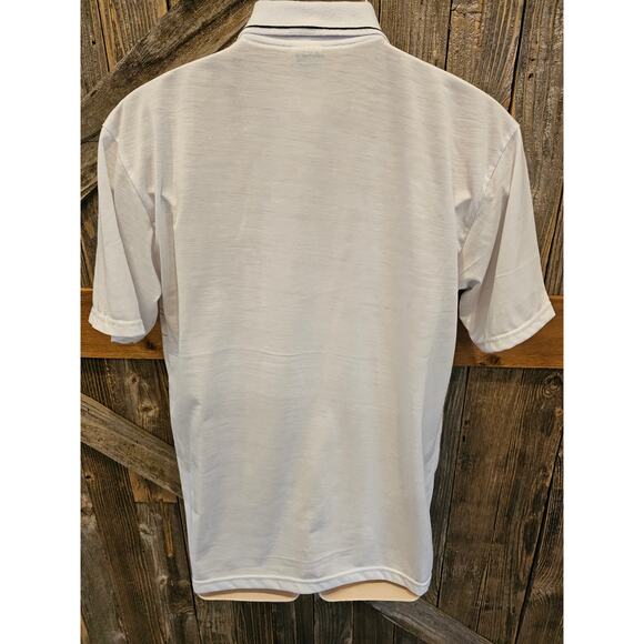 Huong vintage 1/4 zip polo whimsical size M Medium mens 90s shirt top EUC ^ - Picture 2 of 7